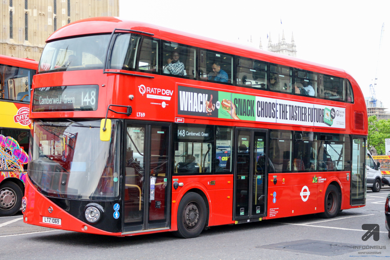 London, Wright New Bus for London № LT69