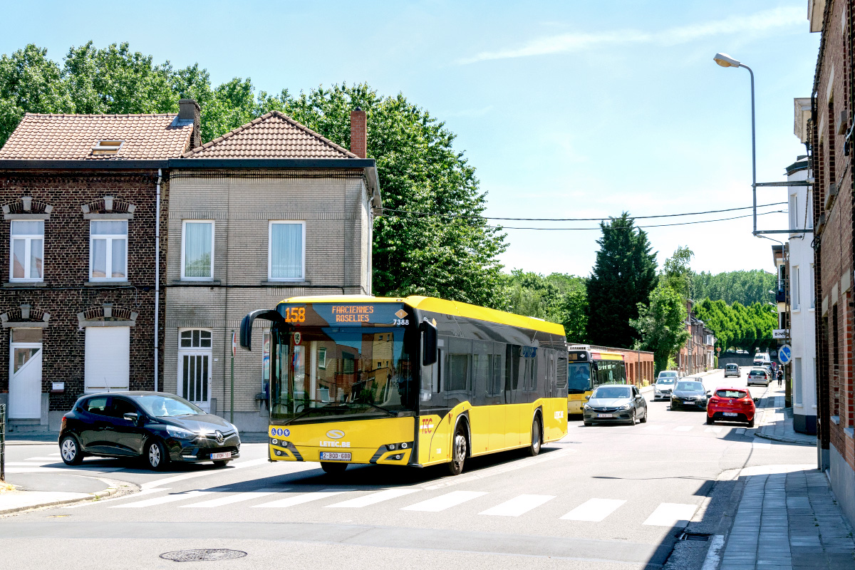 Charleroi, Solaris Urbino IV 12 hybrid # 7388