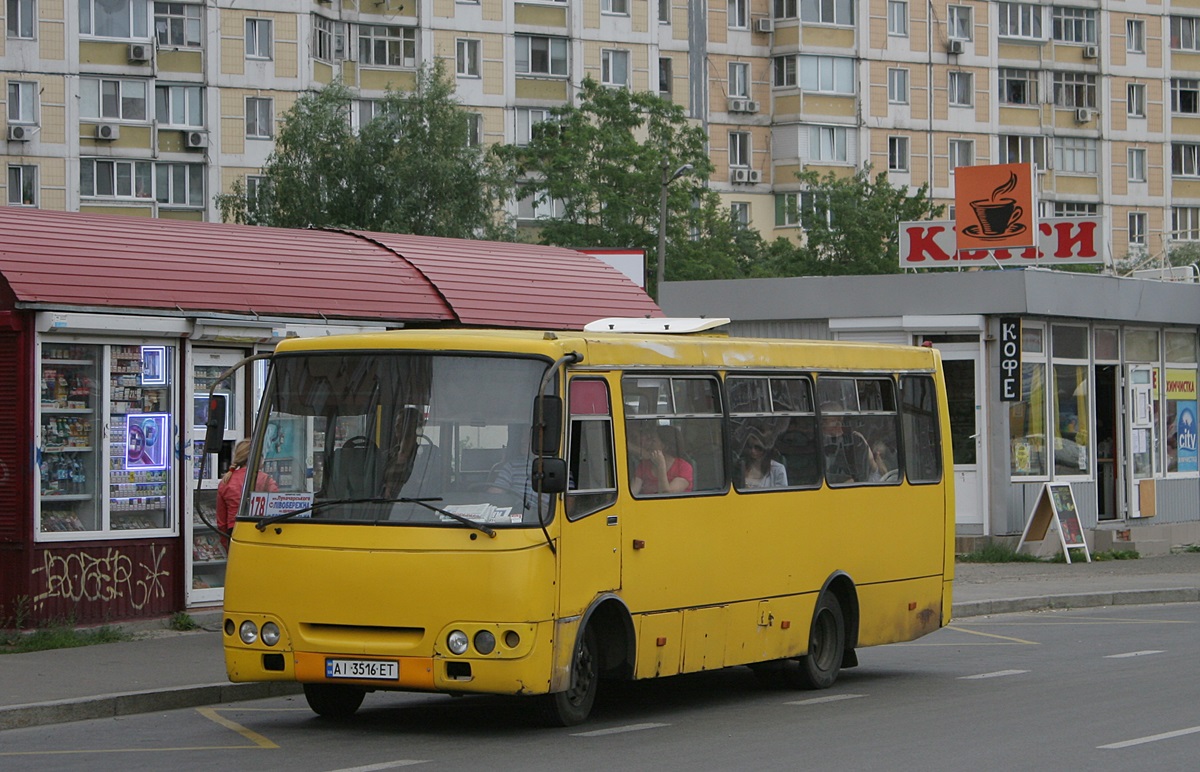Kyiv, Bogdan А09202 # АІ 3516 ЕТ