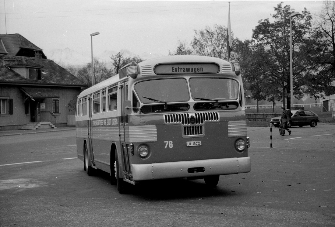 Lucerne, Twin Coach 38-SDT č. 76; Lucerne — Old Photos