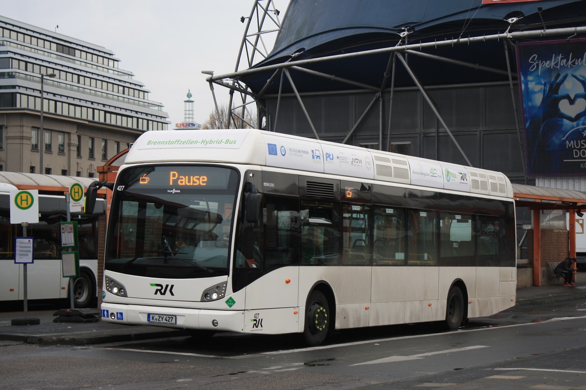 Cologne, Van Hool New A330 Fuel Cell # 427