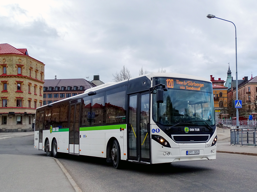 Sundsvall, Volvo 8500LE №: 7045