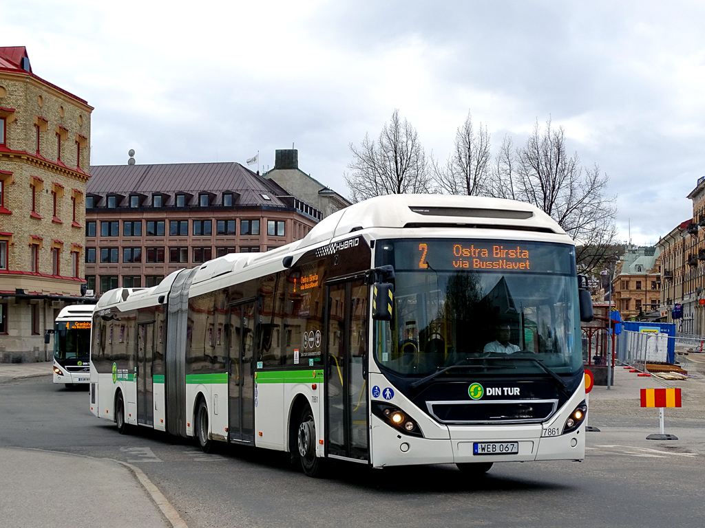 Sundsvall, Volvo 7900 Hybrid # 7861