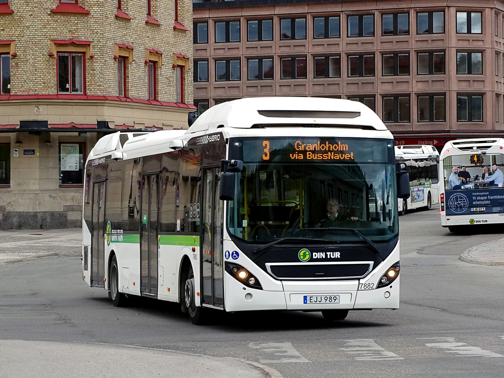 Sundsvall, Volvo 7900 Hybrid # 7882