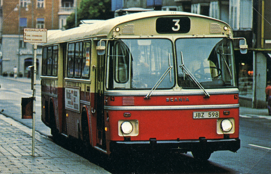 Линчёпинг, Scania CR111M-59 № 63