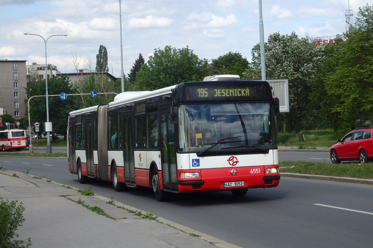 Prague, Karosa Citybus 18M.2081 (Irisbus) No. 6551