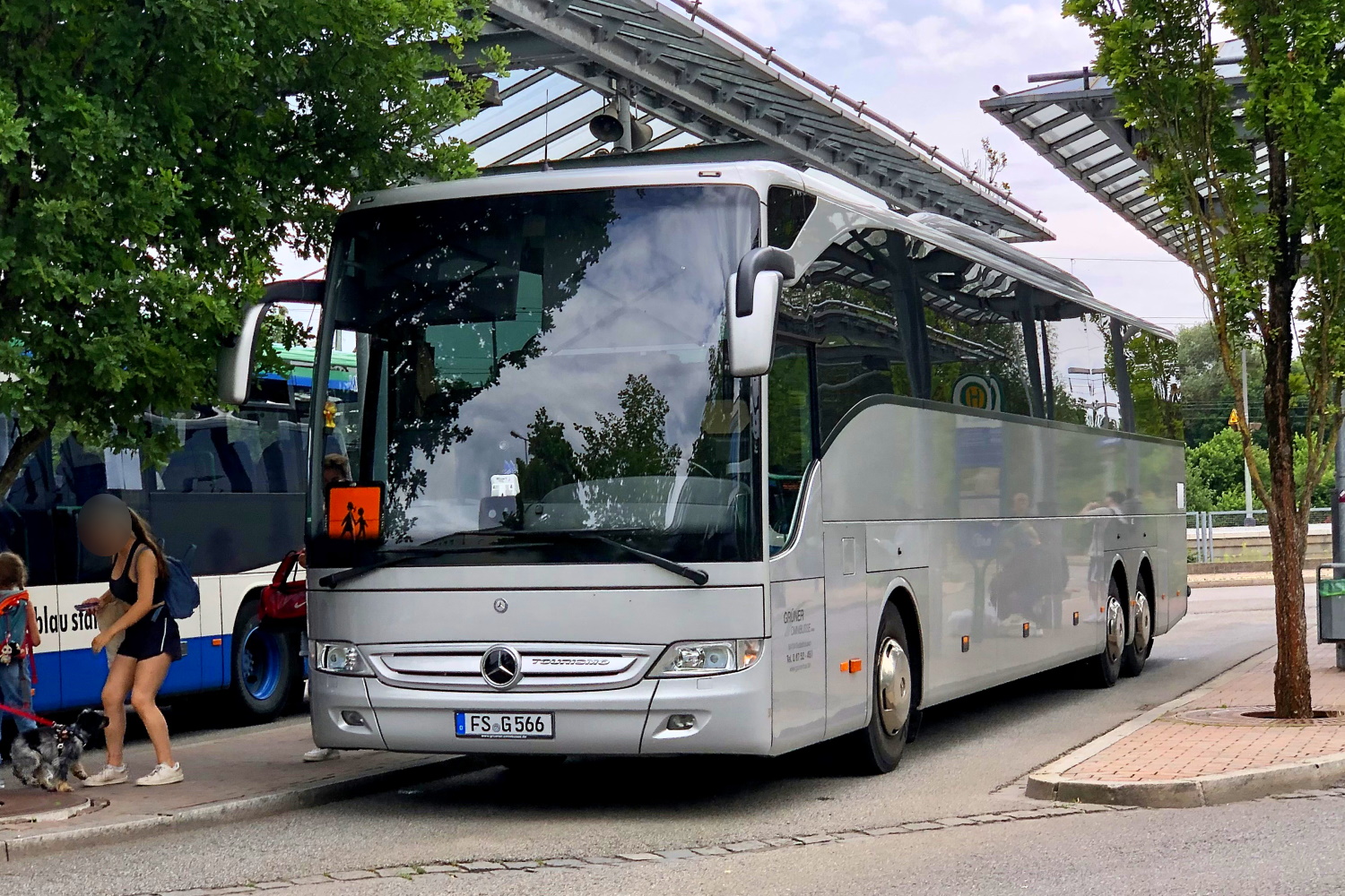 Freising, Mercedes-Benz Tourismo 17RHD-II L № FS-G 566