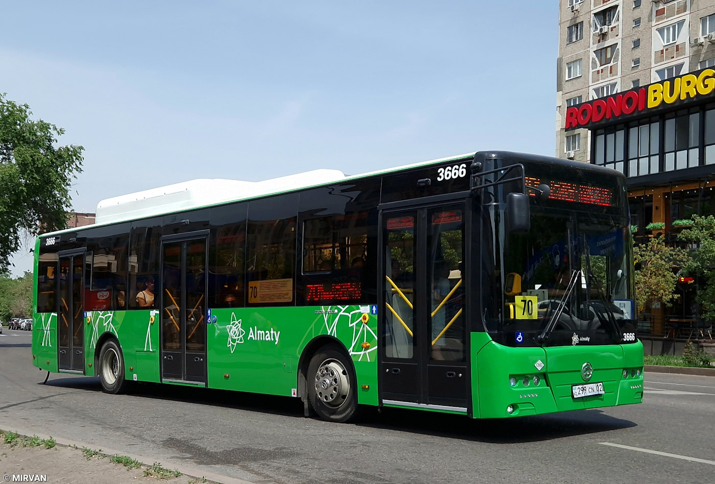 Almaty, Golden Dragon XML6125CN # 3666