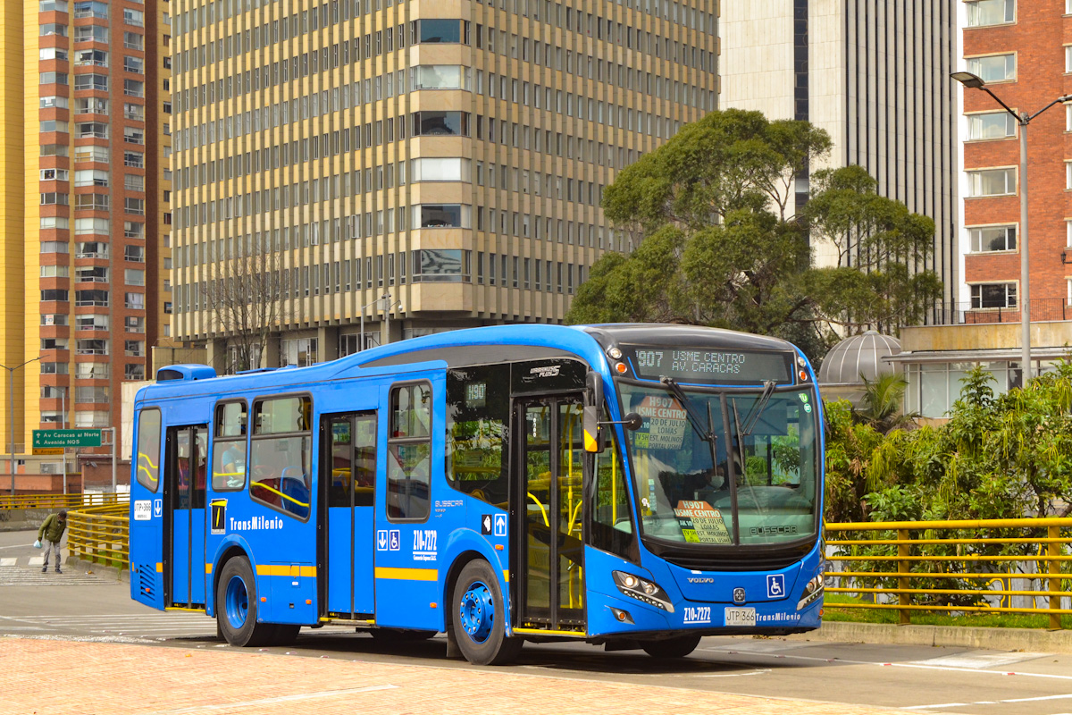 Bogotá, Busscar Urbanuss Pluss S5 No. Z10-7272