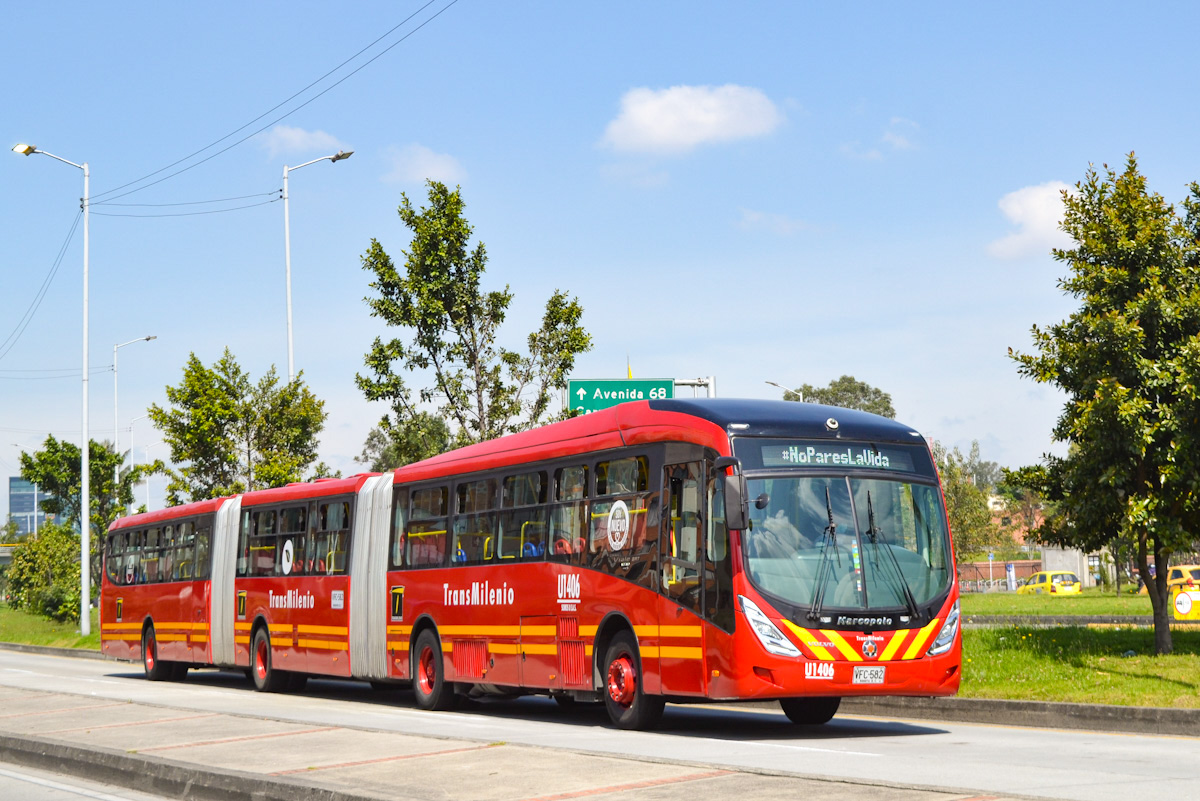 Bogotá, Marcopolo Gran Viale BRT S # U1406