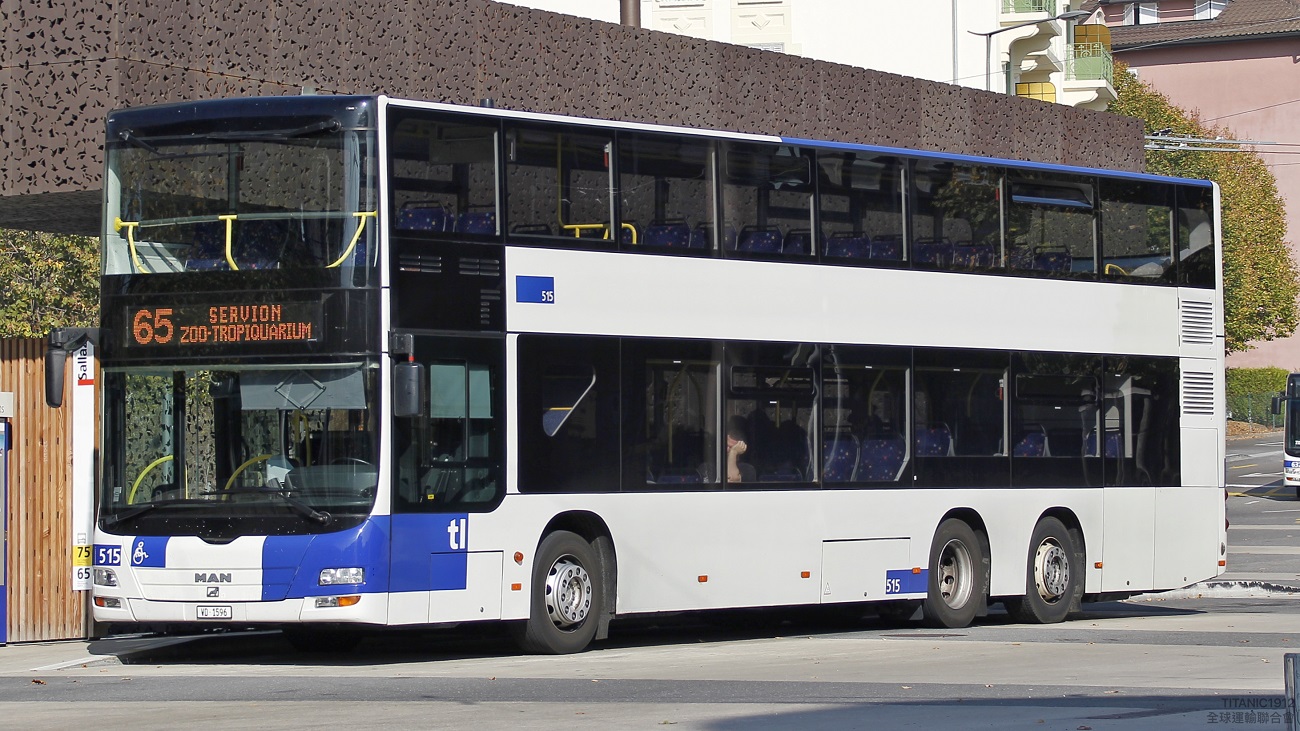 Lausanne, MAN A39 Lion's City DD ND353 # 515