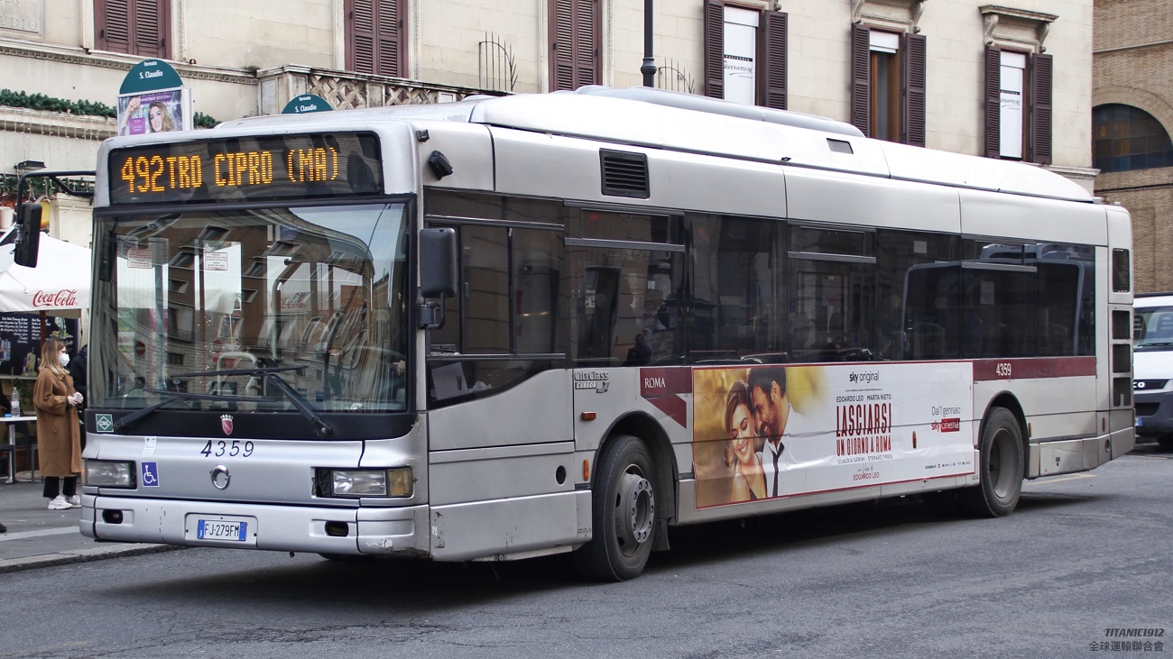 Rome, Irisbus CityClass 491E.12.27 CNG # 4359