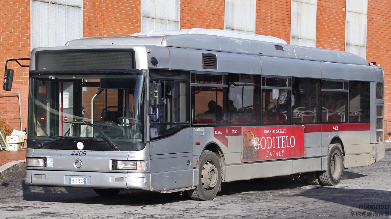 Rome, Irisbus CityClass 491E.12.27 CNG No. 4406