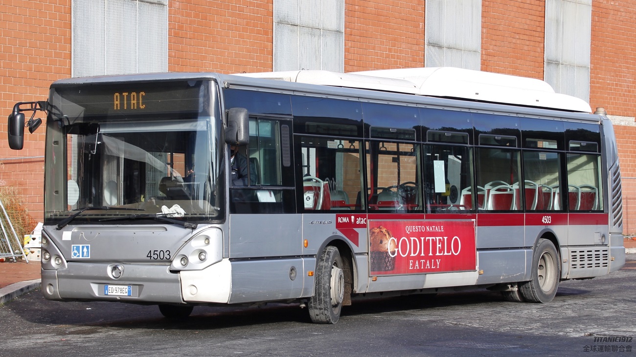 Rome, Irisbus Citelis 12M CNG # 4503