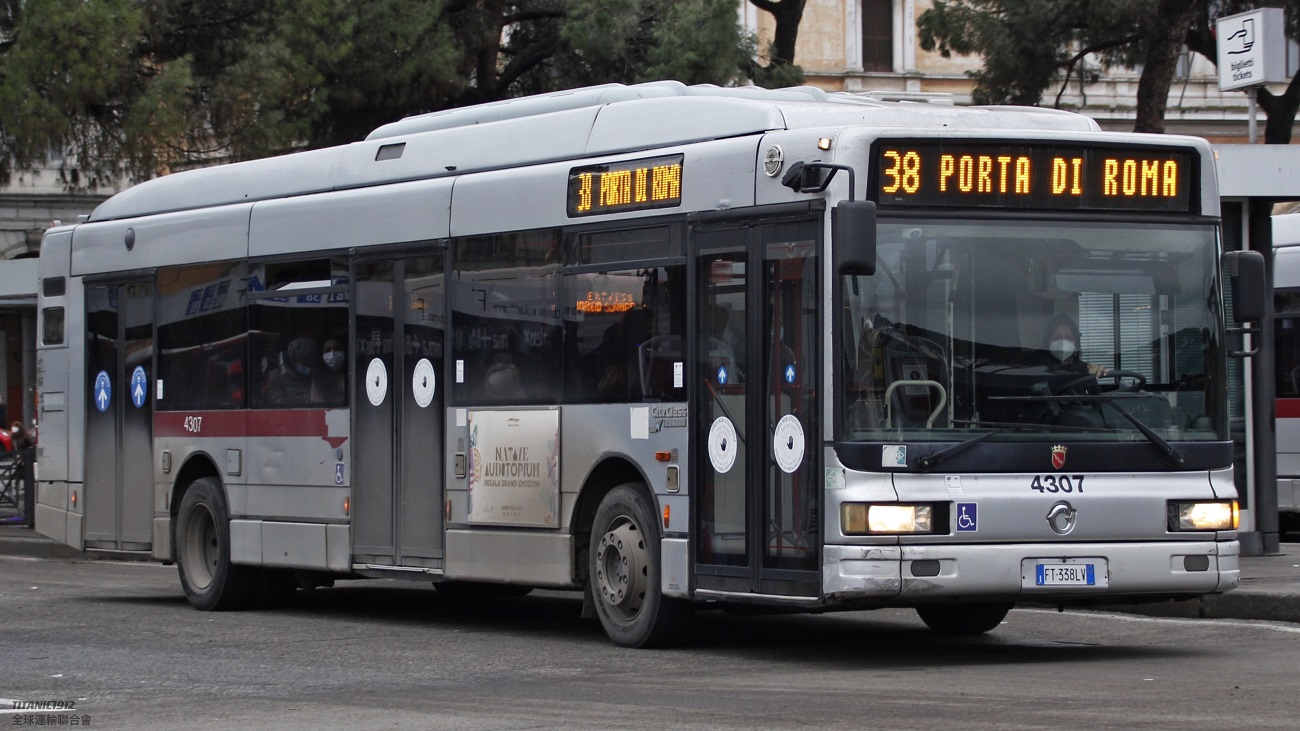 Rome, Irisbus CityClass 491E.12.27 CNG č. 4307