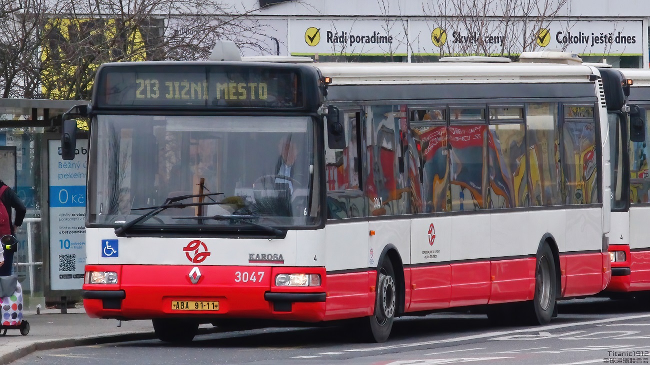 Praga, Karosa Citybus 12M.2070 (Renault) # 3047