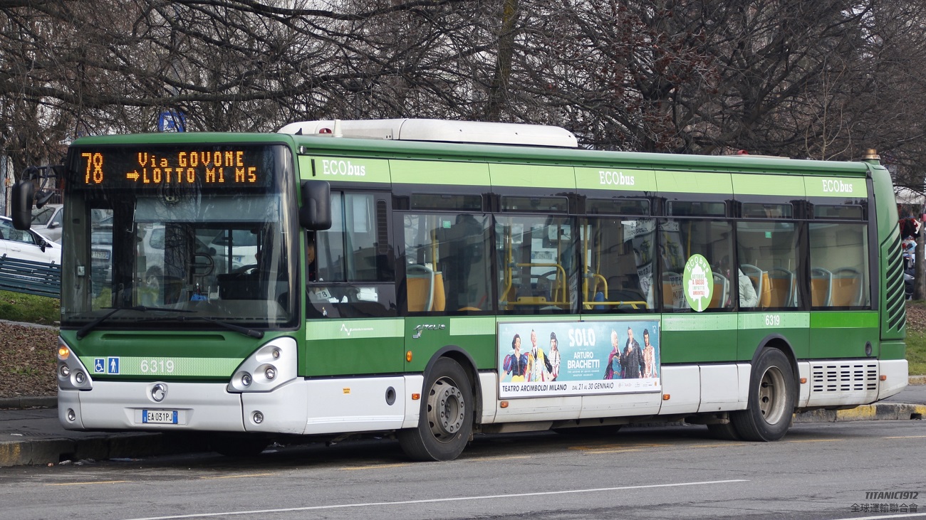 Milan, Irisbus Citelis 12M № 6319