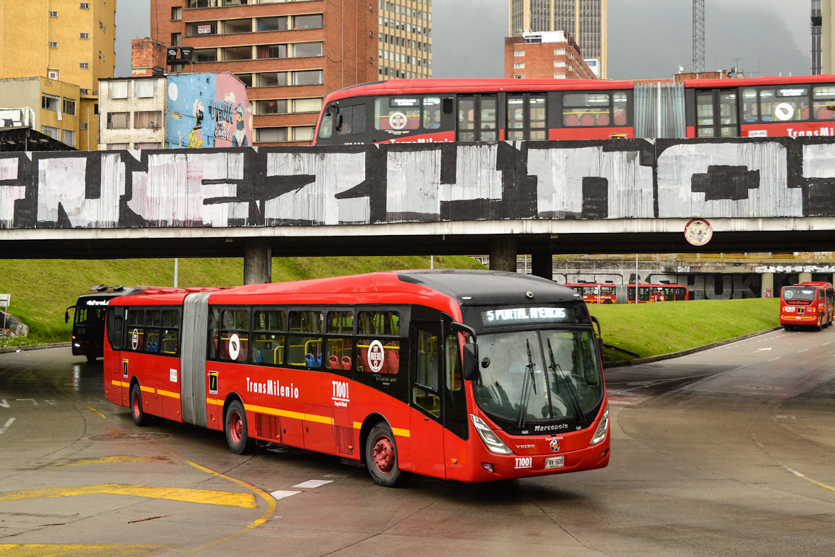 Bogotá, Marcopolo Gran Viale BRT S Nr. T1001