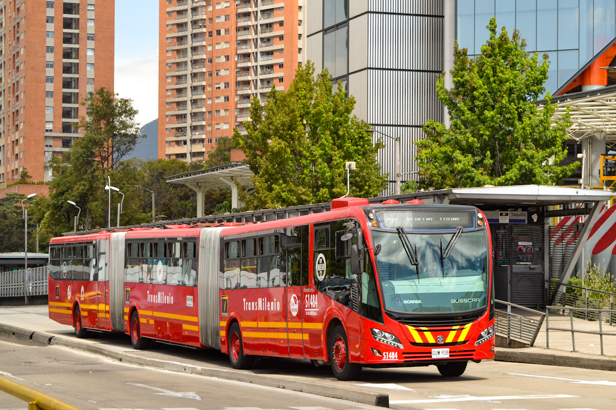 Bogotá, Busscar Urbanuss Pluss S5 BRT # S1484