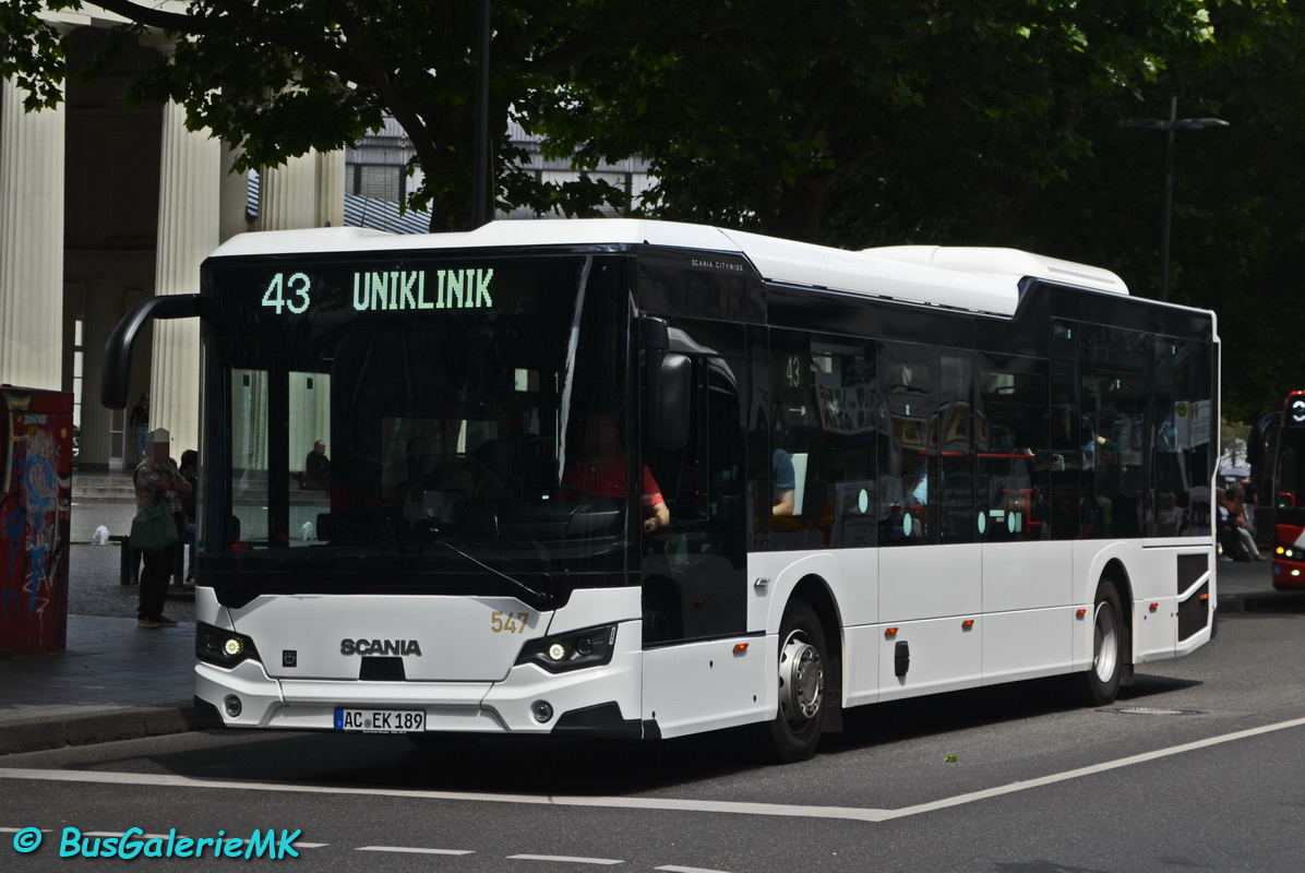 Aachen, Scania Citywide LE II 12M # 547