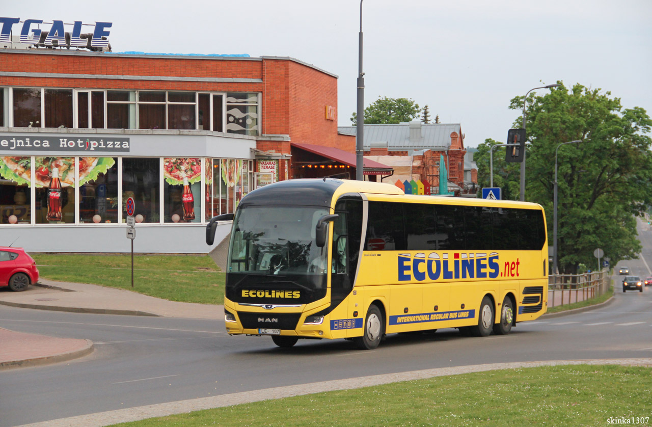 Riga, MAN R08 Lion's Coach L RHC464 # 158