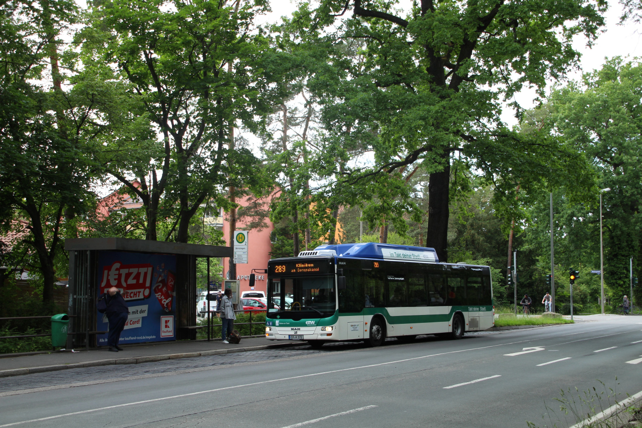 Erlangen, MAN A21 Lion's City NL313 CNG No. ER-K 172