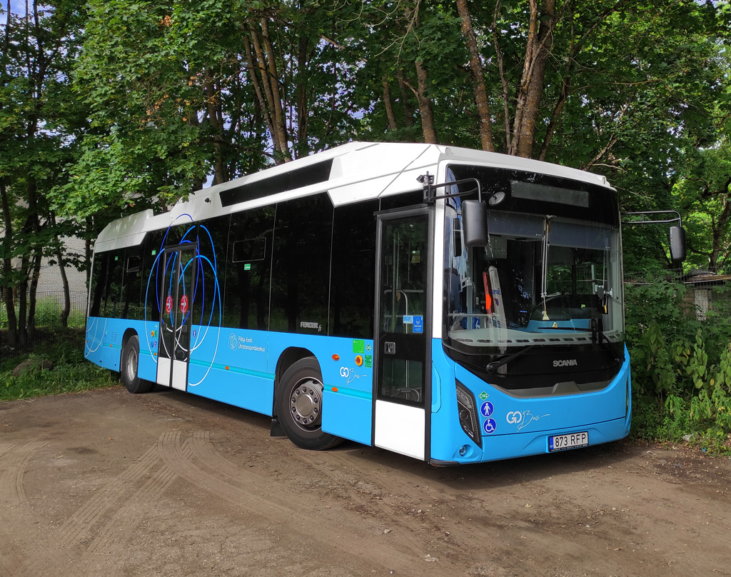 Tallinn, Scania Fencer F1 CNG # 873 RFP