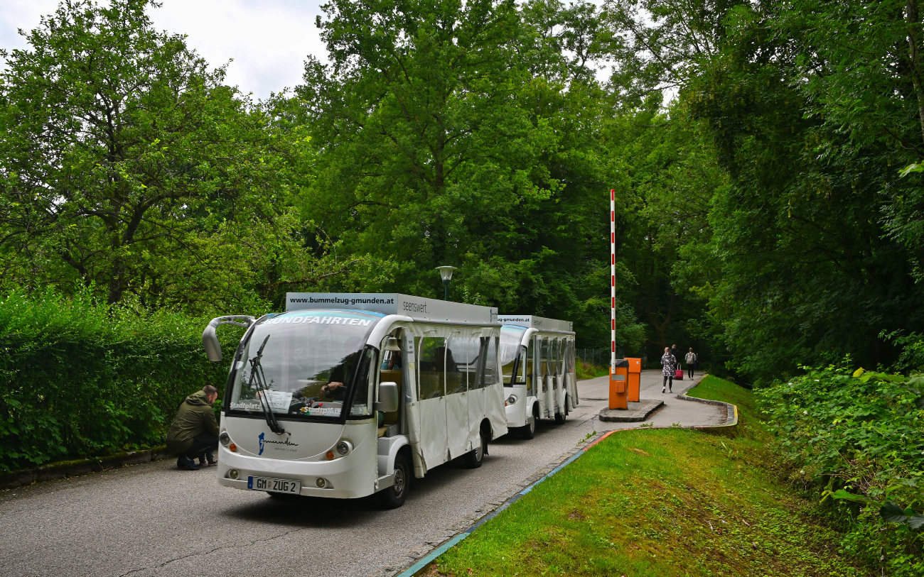 Gmunden, Sightseeing buses and road trains # GM-ZUG 2