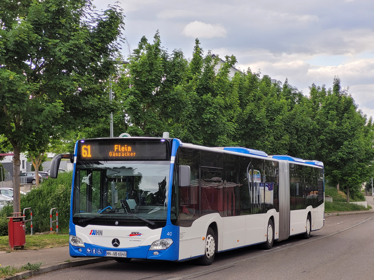 Хайльбронн, Mercedes-Benz Citaro C2 G № 40