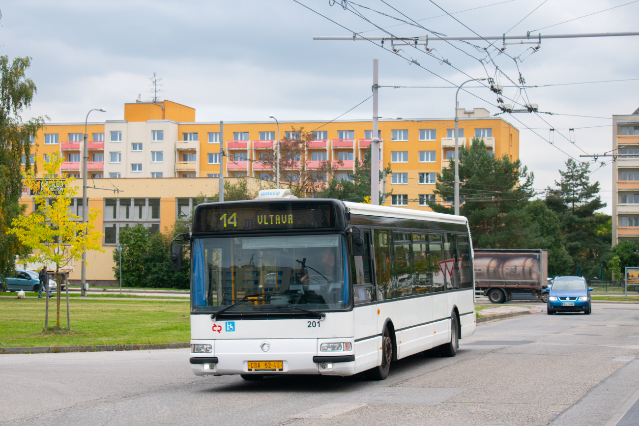 České Budějovice, Karosa Citybus 12M.2070 (Renault) # 201
