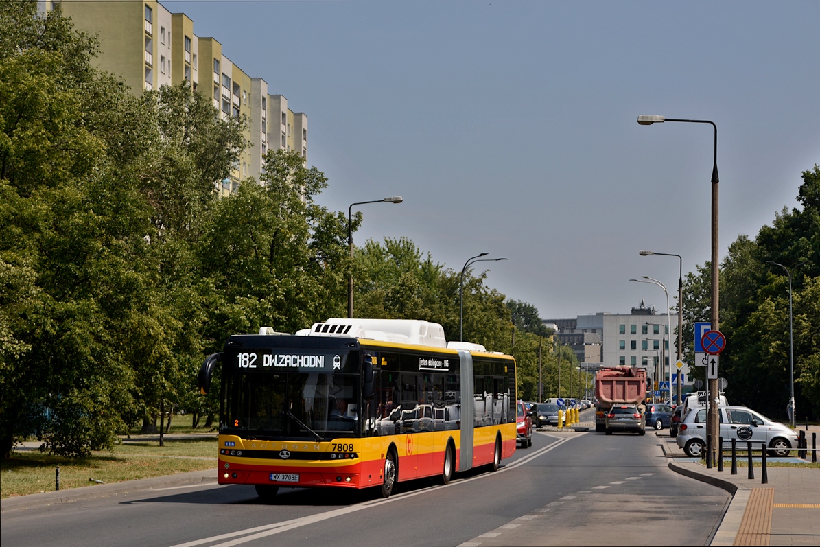 Warsaw, Autosan Sancity M18LF LNG # 7808