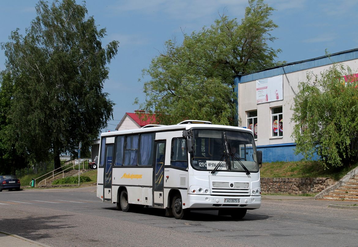 Крупки, ПАЗ-320402-05 (32042E, 2R) № АО 0675-5