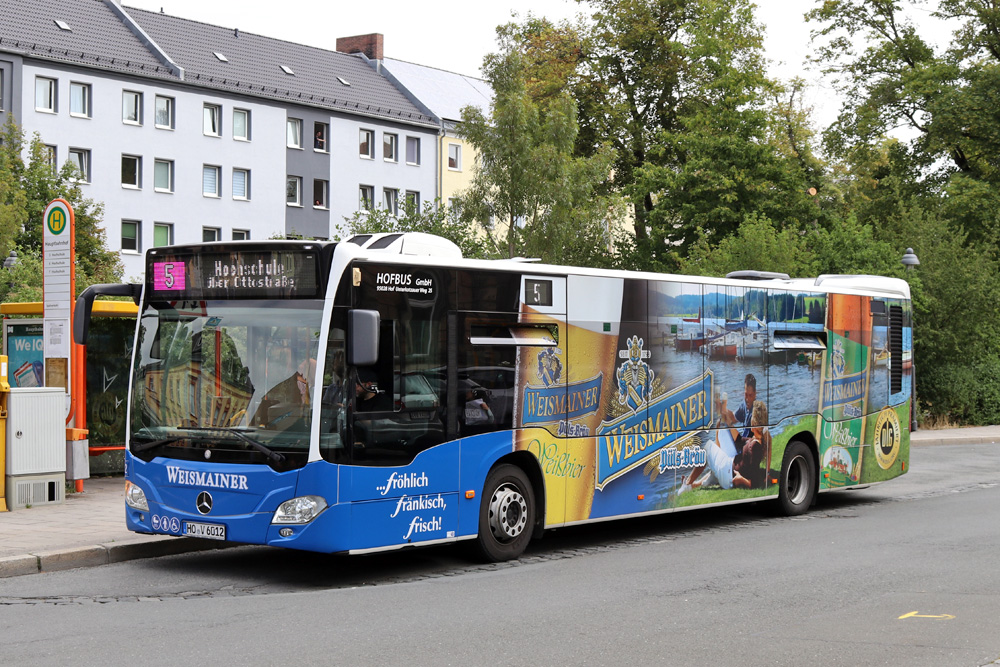 Hof, Mercedes-Benz Citaro C2 Hybrid # 12