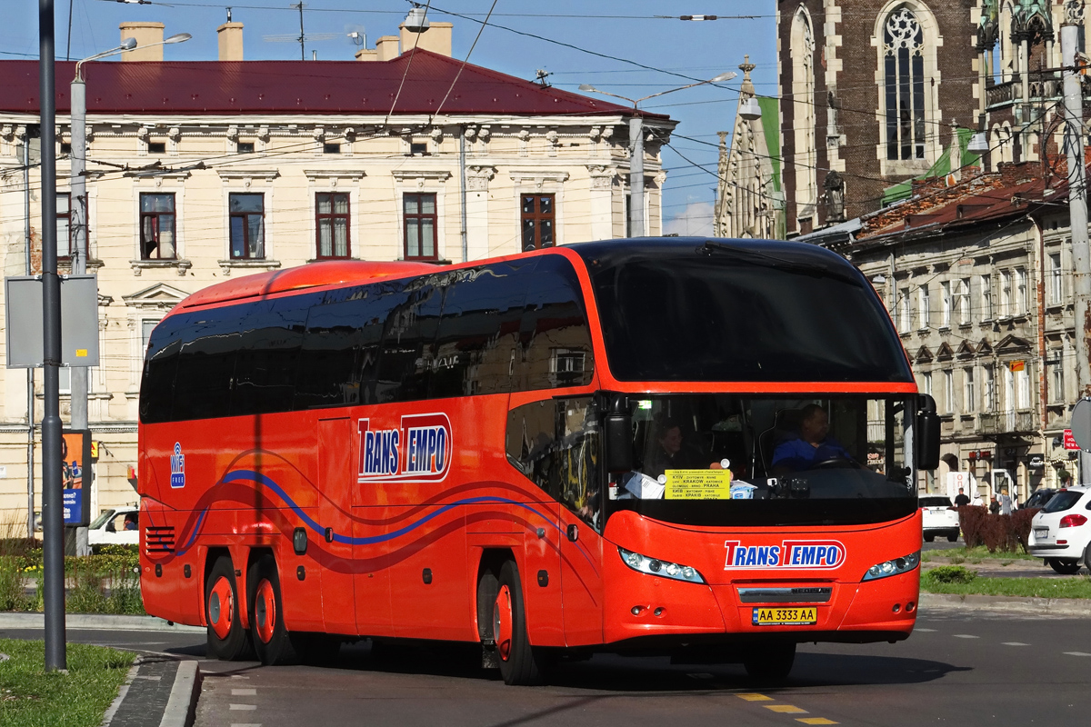 Kyiv, Neoplan N1218HDL Cityliner No. АА 3333 АА