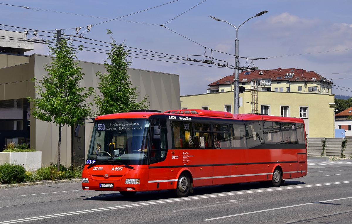 Bratislava, SOR CN 12.3 č. 8597