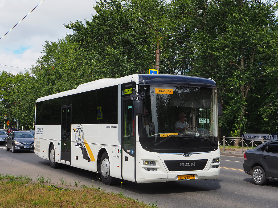 Velikiy Novgorod, MAN R60 Lion's Intercity ÜL290-12 č. АЕ 618 53