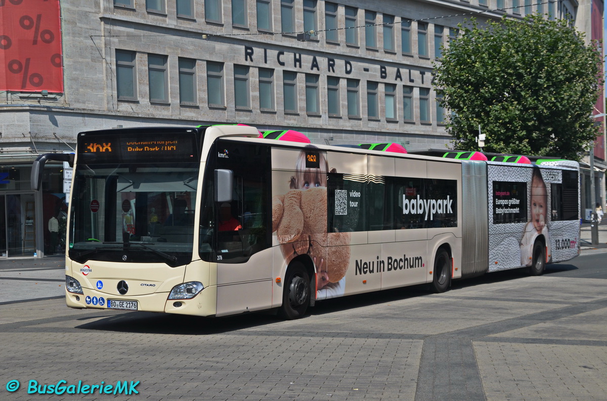 Bochum, Mercedes-Benz Citaro C2 G # 2176