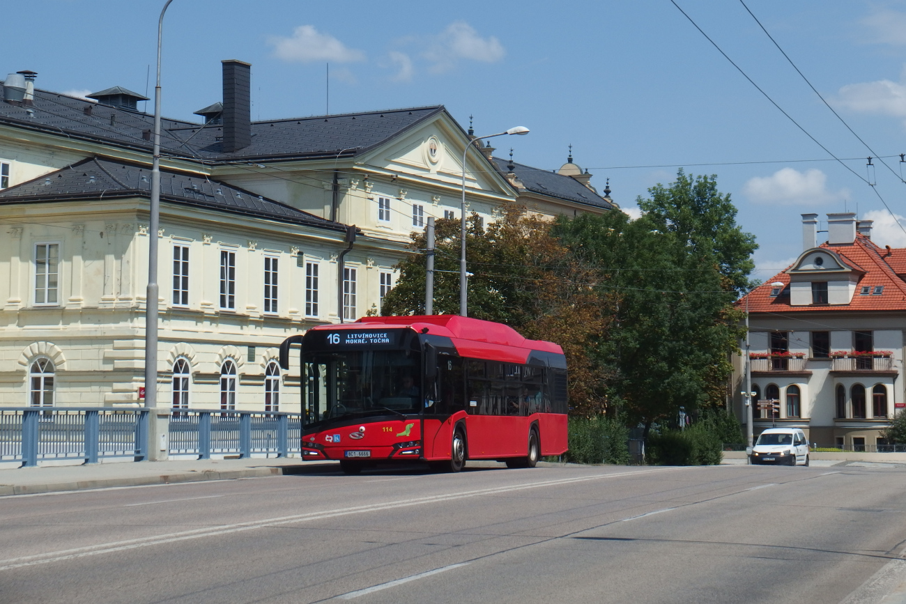 České Budějovice, Solaris Urbino IV 12 CNG # 114