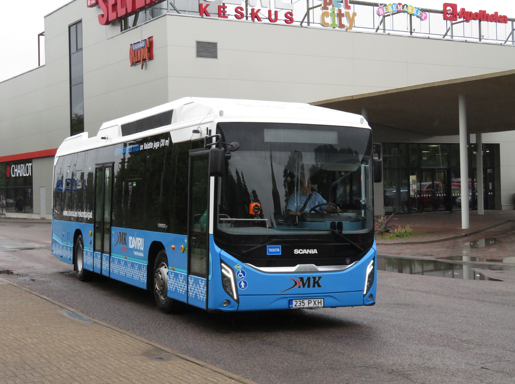 Kiviõli, Scania Fencer F1 CNG # 235 PXH