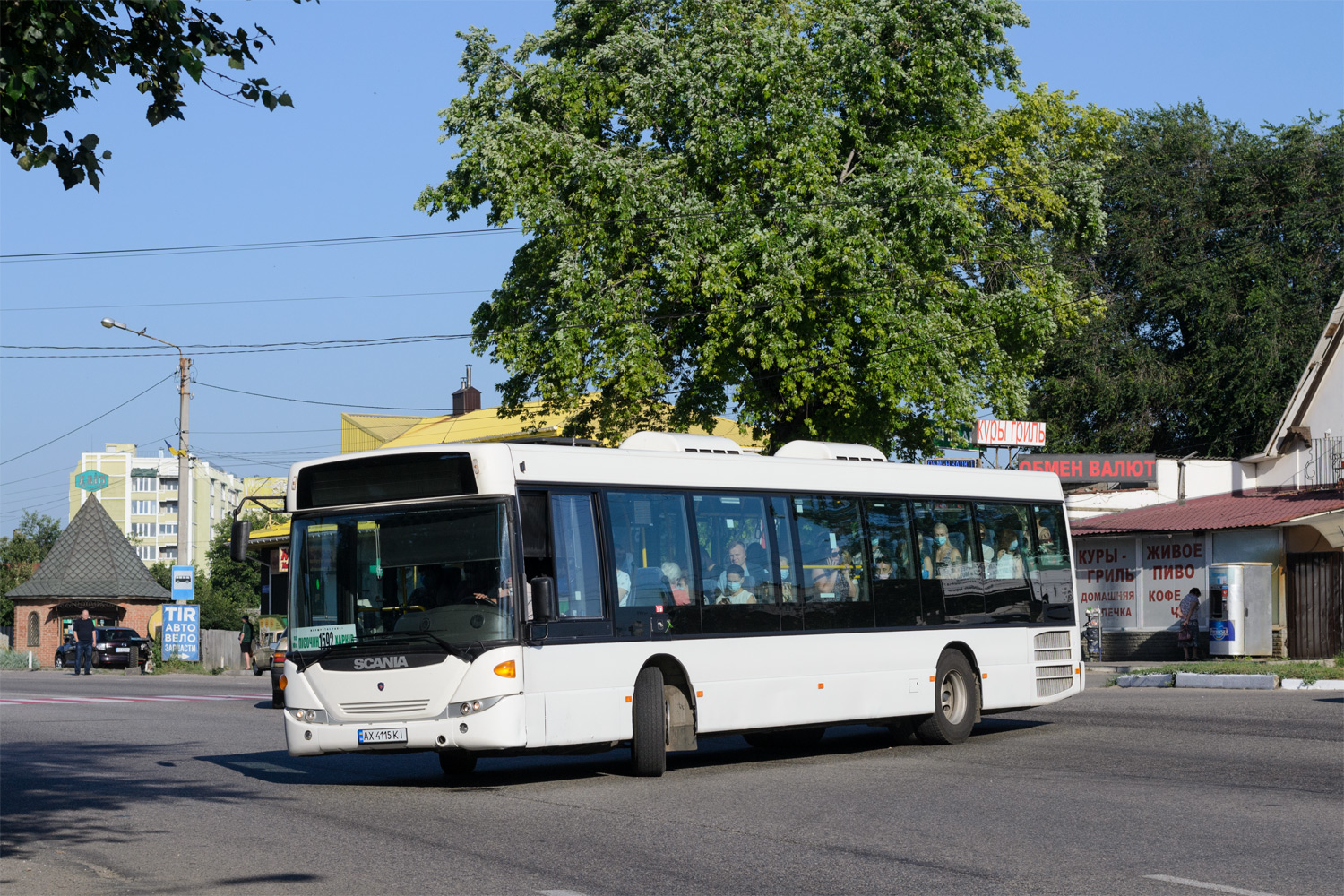 Харьков, Scania OmniLink CK230UB 4x2LB № АХ 4115 КІ