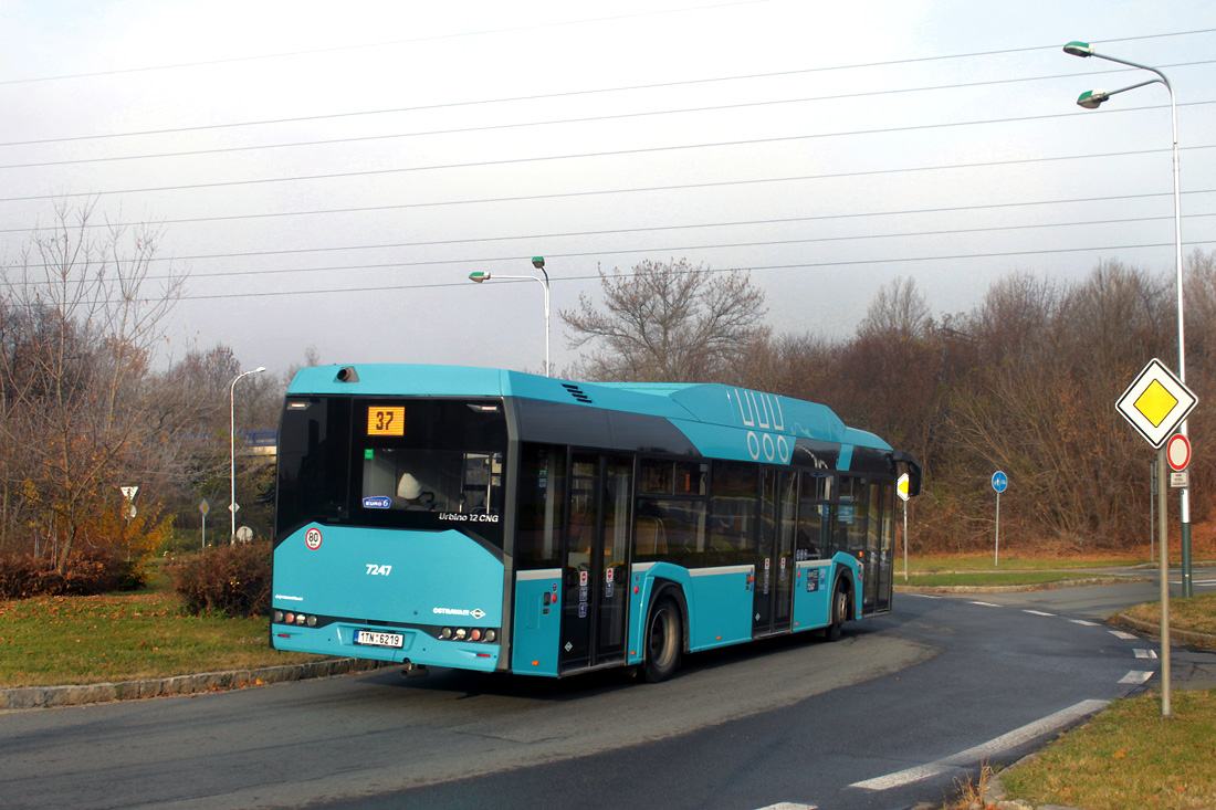 Ostrava, Solaris Urbino IV 12 CNG No. 7247