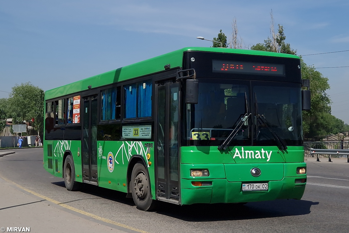 Almaty, Yutong ZK6108HGH # 170 DK 02