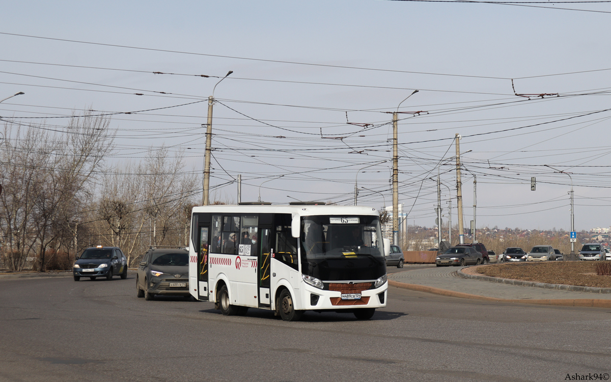 Krasnoyarsk, PAZ-320405-04 "Vector Next" (5D, 5P, 5S) # М 489 СВ 124