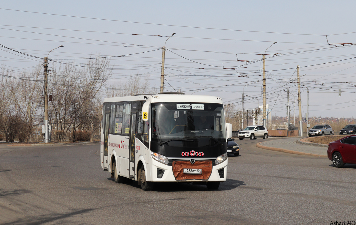 Krasnoyarsk, PAZ-320405-04 "Vector Next" (5D, 5P, 5S) № С 933 ОУ 124