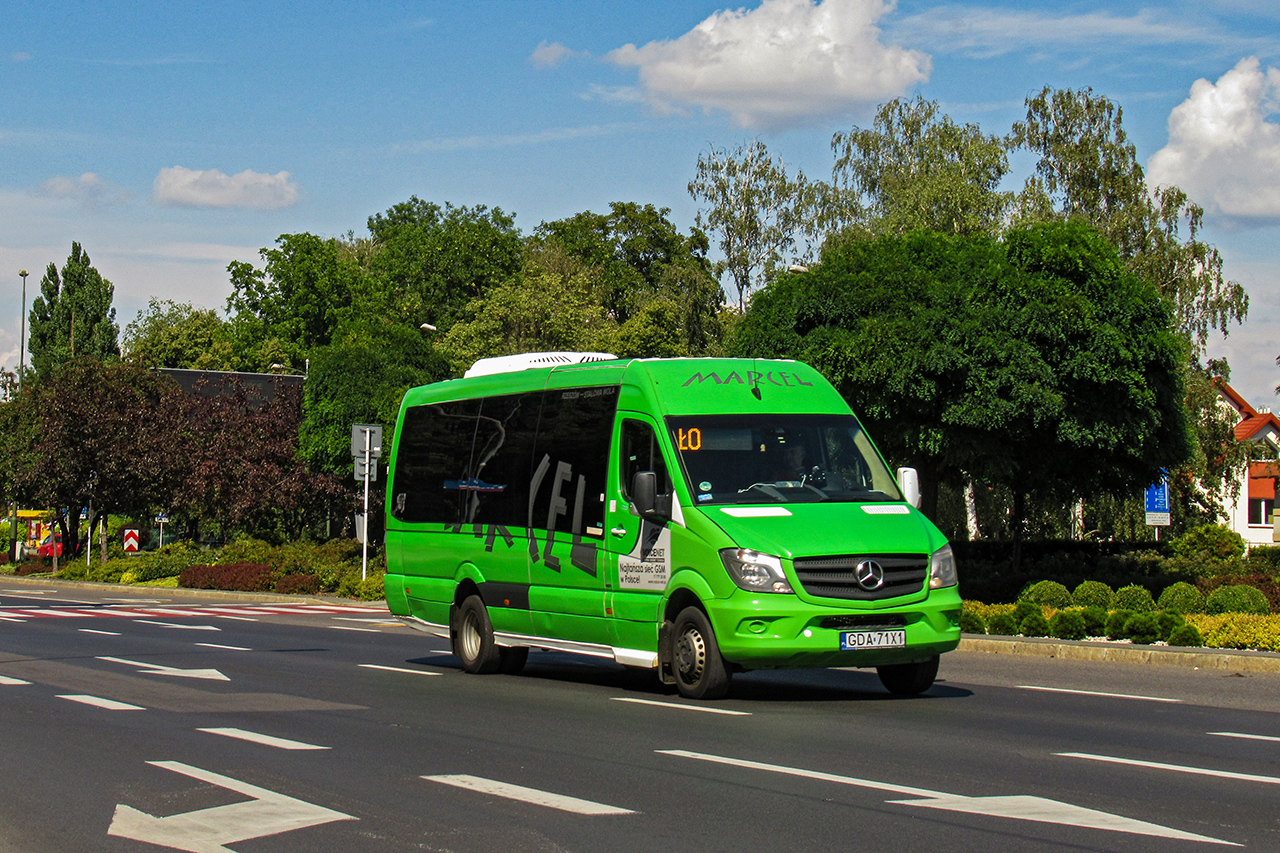 Rzeszów, Mercus (MB Sprinter 516CDI BlueTec) # GDA 71X1