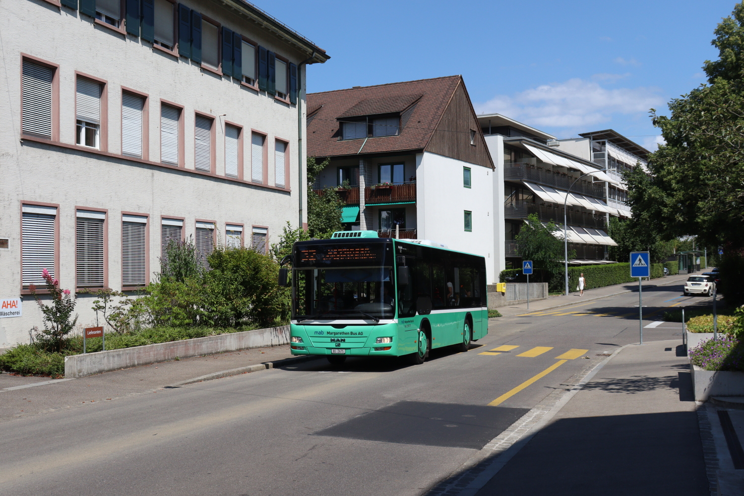 Basel, Göppel (MAN A35 Lion's City M NM253) No. 35