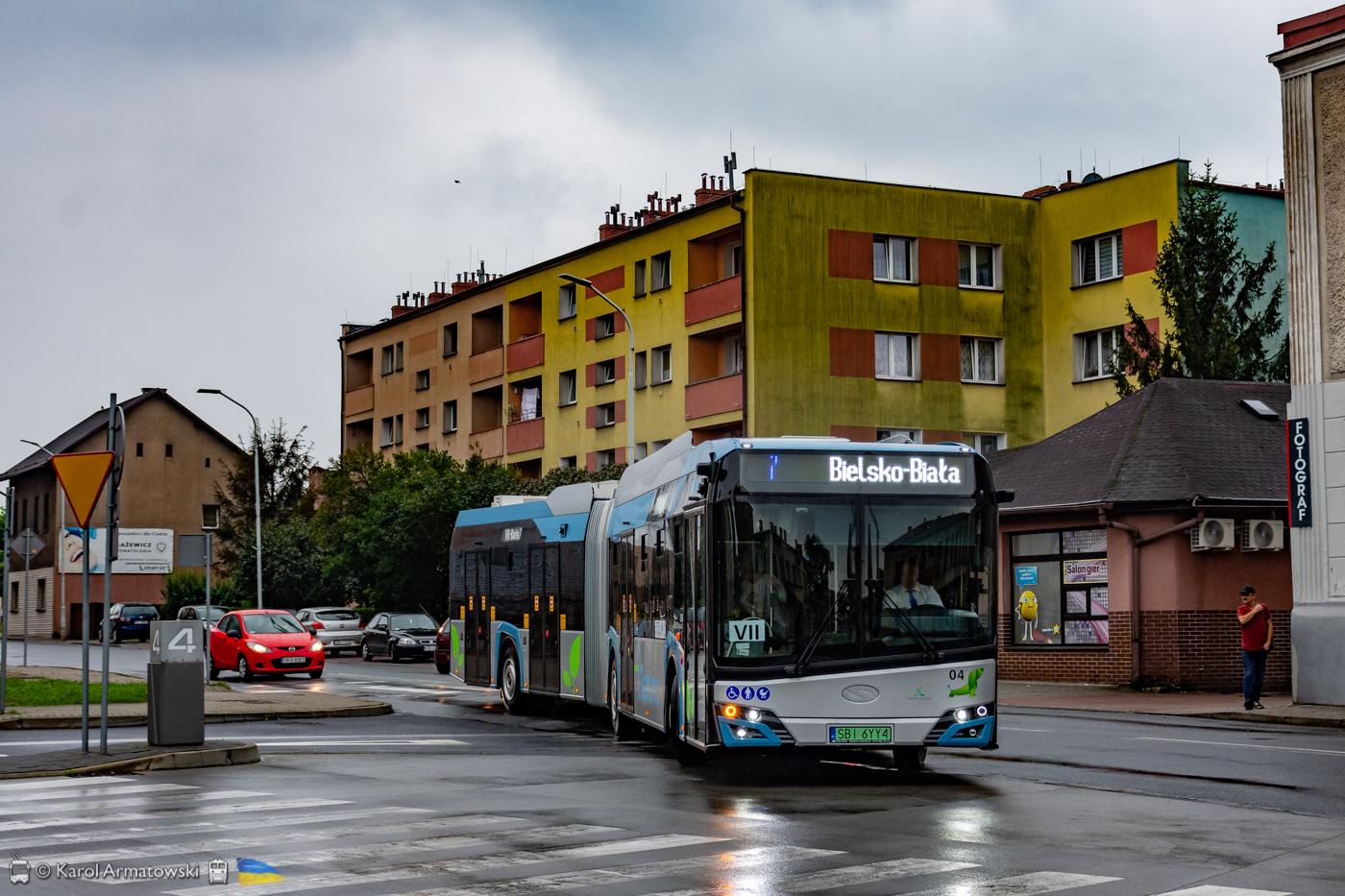 Czechowice-Dziedzice, Solaris Urbino IV 18 electric № 04
