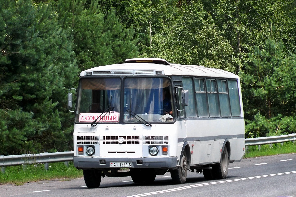 Касцюковічы, ПАЗ-4234 № АІ 1384-6