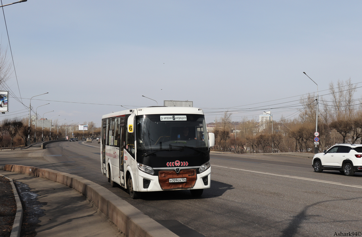 Krasnojarsk, PAZ-320405-04 "Vector Next" (5D, 5P, 5S) č. У 709 ОХ 124