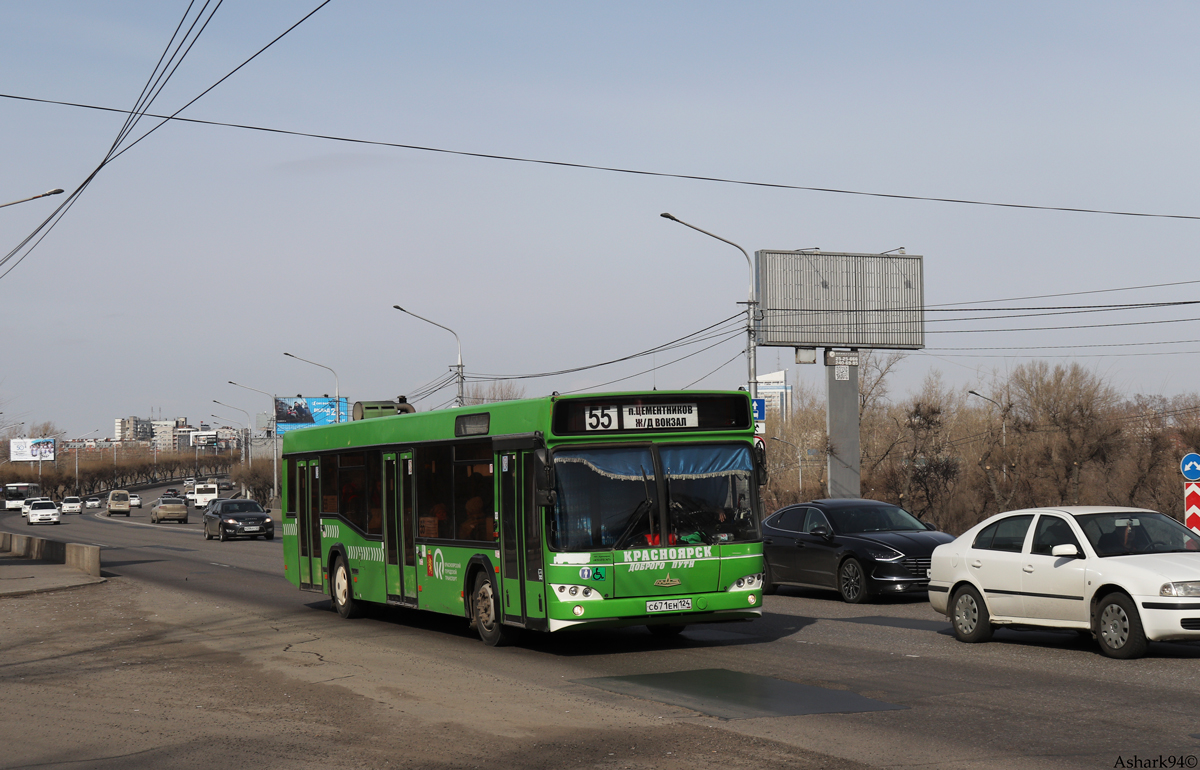 Krasnoyarsk, MAZ-103.476 № С 671 ЕН 124